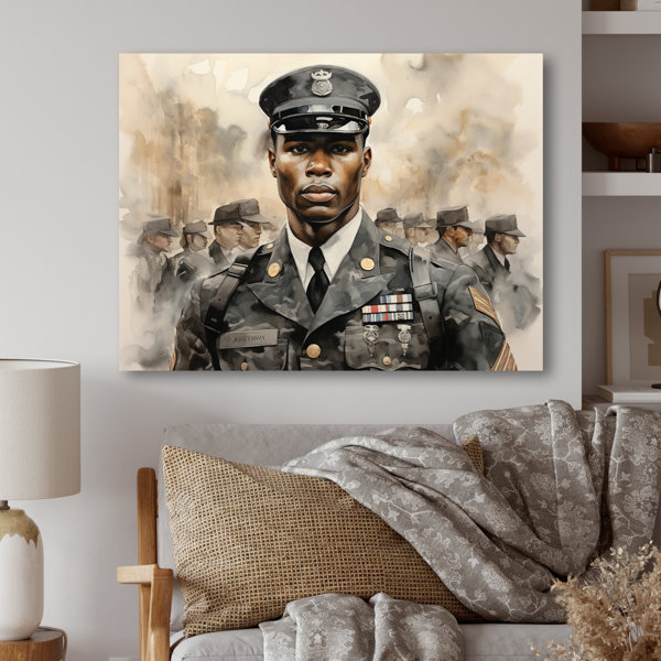 Wildon Home® Soldiers Serving With Honor I Army Metal Wall Decor